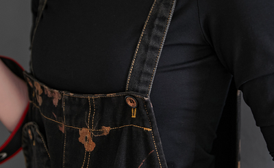 Jumpsuit Retro Ancho de Pierna para Mujer - Corte Holgado y Elegante - Image 15