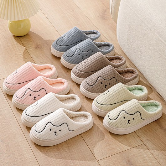 Pantuflas de Rayas para Pareja - Cómodas, Antideslizantes y Cálidas para Casa - Image 7