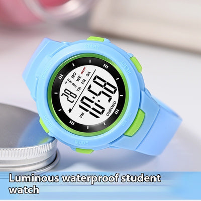 Reloj Electrónico Estudiantil con Correa Luminosa Impermeable y Hebilla de Moda - Image 3