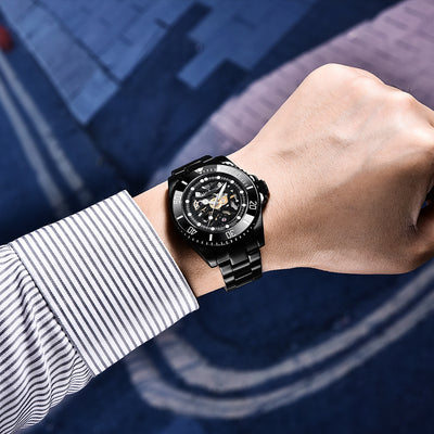 Reloj Mecánico PAGANI con Correa de Acero Inoxidable - Image 16