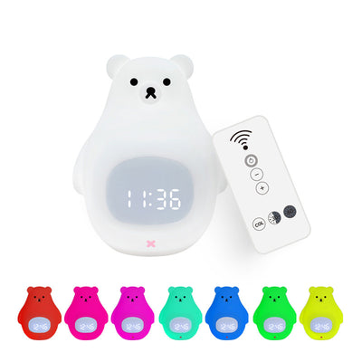 Lámpara Nocturna Infantil Oso Blanco con Temporizador de Sueño - Image 6