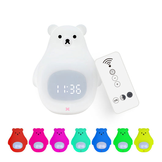 Lámpara Nocturna Infantil Oso Blanco con Temporizador de Sueño - Image 6