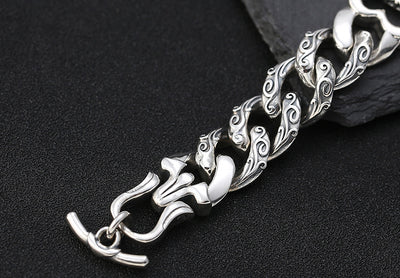 Pulsera de Plata Esterlina S925 para Hombre - Diseño Minimalista y Elegante - Image 9