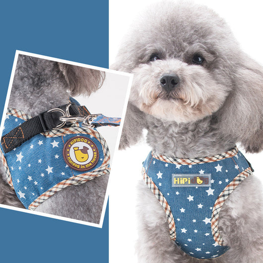 Arnés Chaleco Vaquero con Cuerda de Tracción para Perros - Image 6