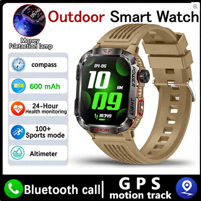 Reloj Inteligente Deportivo con Altímetro Barométrico y Llamadas Bluetooth - Image 5