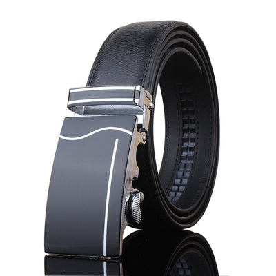 Cinturón de Cuero para Hombre con Hebilla Automática - Image 15