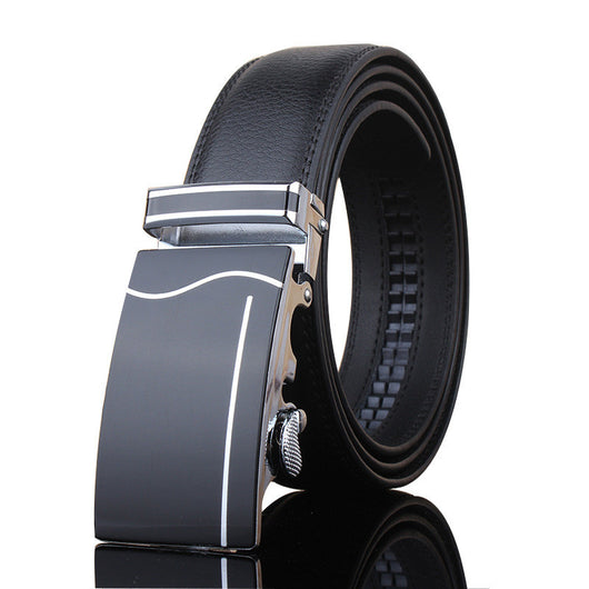 Cinturón de Cuero para Hombre con Hebilla Automática - Image 15