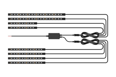 Kit de Luces LED RGB para Chasis de Moto | Iluminación Ambiental - Image 7