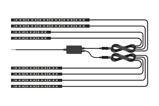 Kit de Luces LED RGB para Chasis de Moto | Iluminación Ambiental - Image 7