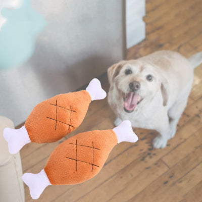 Juguete Interactivo para Perro con Sonido de Pollo Resistente a Mordidas - Image 13