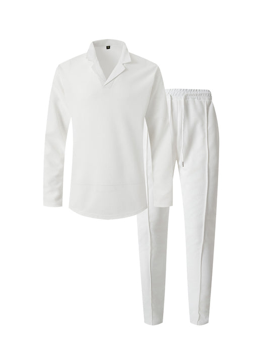 Traje Ejecutivo Clásico para Hombre - Colores Sólidos Otoño Invierno - Image 16