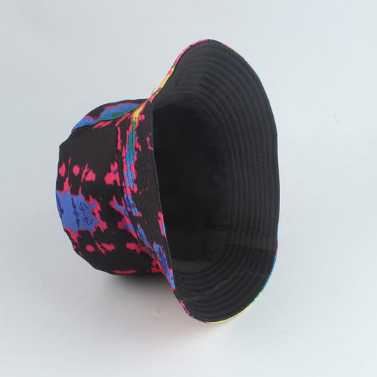 Gorra Reversible Tie-Dye Estilo Hip-Hop Doble Cara Diseño Urbano - Image 2