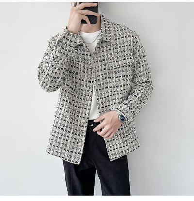 Chaqueta Casual Holgada para Hombre - Abrigo Ligero de Moda - Image 14