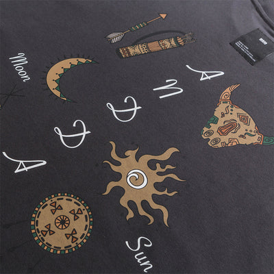 Playera Hombre Estampado Cabeza de Toro Vintage - Image 6