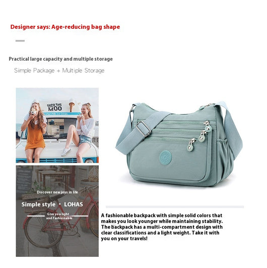 Bolsa Mensajera Unisex Nylon Ligera - Diseño Minimalista y Funcional - Image 17