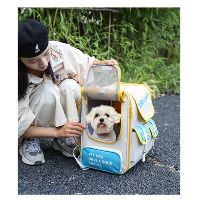 Mochila Transportadora Respirable para Mascotas - Image 18