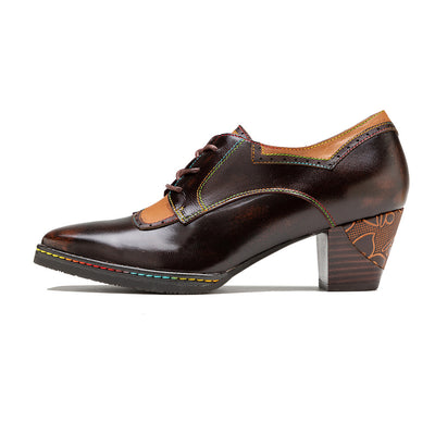 Tacones Étnicos Retro Primavera Verano - Zapatos de Mujer Estilo Vintage - Image 16