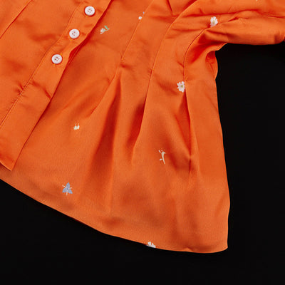 Conjunto Elegante: Blusa Estampada de Manga Larga con Falda Cola de Pez - Image 20