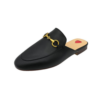 Sandalias Baotou de Cuero con Detalle Horsebit - Comodidad y Estilo para Mujer - Image 20