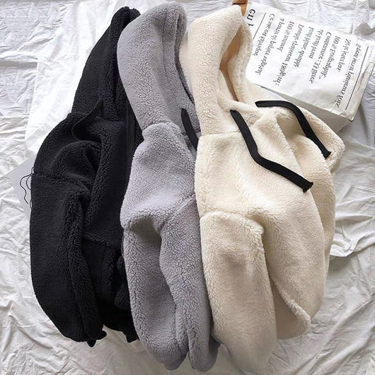 Suéter de Lana Sintética Forrado Mujer Otoño Invierno Talla Grande - Image 13