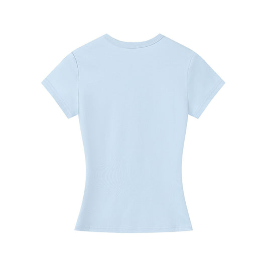 Camiseta Ajustada Cuello Redondo para Mujer - Efecto Reductor - Image 27
