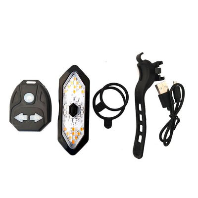 Luz Trasera LED con Claxon USB para Bicicleta - Seguridad Nocturna - Image 5