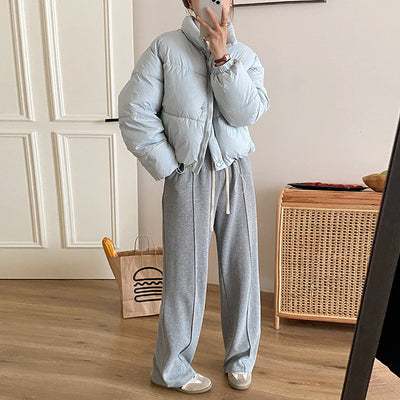 Abrigo Acolchado de Algodón para Mujer - Estilo Urbano Casual - Image 3