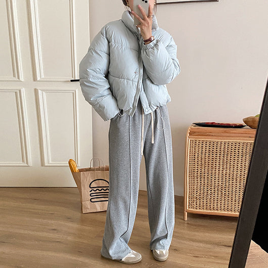 Abrigo Acolchado de Algodón para Mujer - Estilo Urbano Casual - Image 3