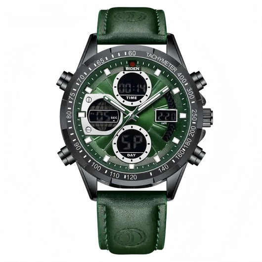 Reloj de Pulsera Deportivo para Hombre con Correa de Cuero PU - Image 8
