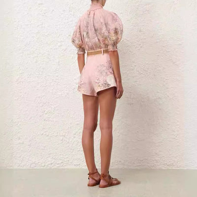 Conjunto Completo de Diseño Australiano: Camisa Corta, Shorts y Cinturón - Image 2