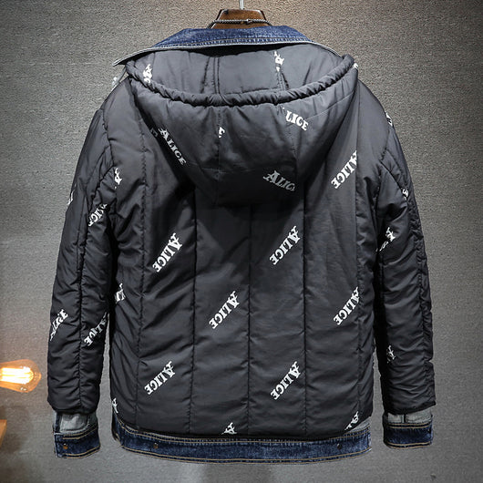 Chamarra Hoodie Gruesa para Hombre Talla Grande - Abrigo Térmico de Trabajo Otoño Invierno - Image 3