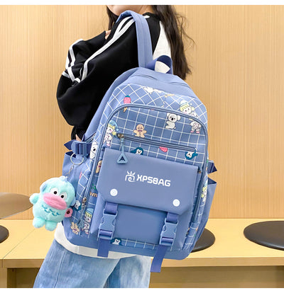 Mochila Escolar Primaria para Niñas - Set de Cuatro Piezas - Image 12