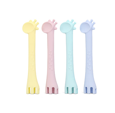 Cuchara de Silicona Suave para Bebé con Diseño Divertido - Image 12