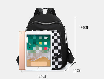 Mochila de Lona Nylon Bicolor Ultraligera - Image 7