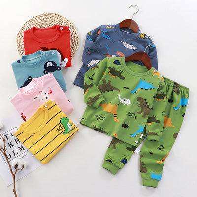 Conjunto de Pijamas y Ropa Interior de Algodón para Bebés y Niños - Image 12