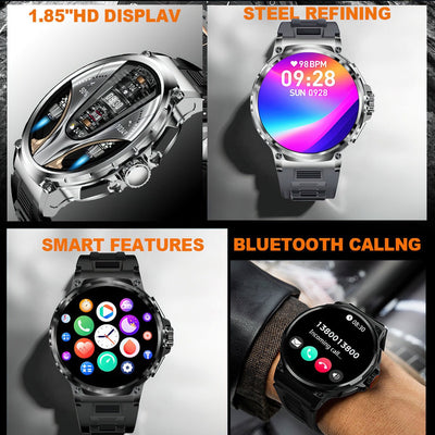 Reloj Inteligente HD con Pantalla Grande, Llamadas Bluetooth y Monitoreo de Salud - Image 4