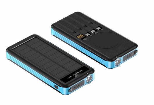 Cargador Solar Portátil Resistente al Agua con Cable - Image 7
