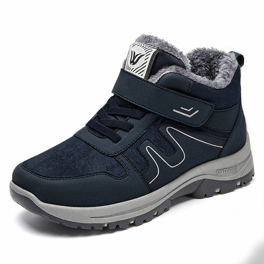 Botas de Invierno para Nieve con Velcro - Algodón Cálido y Seguro - Image 8