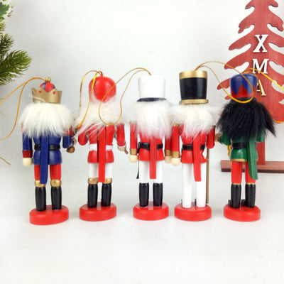 Juego de 5 Adornos Navideños Pintados a Mano - Image 10