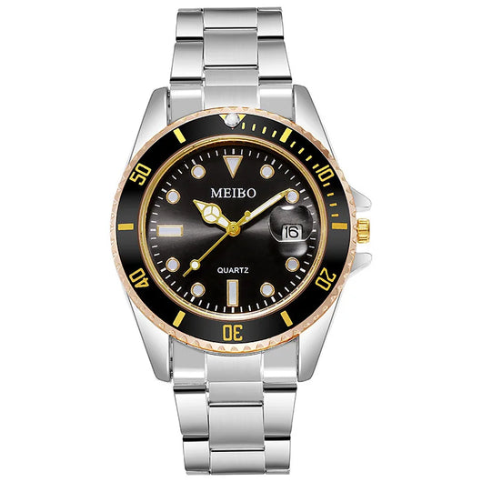 Reloj de Negocios Elegante con Calendario y Correa de Aleación - Image 15