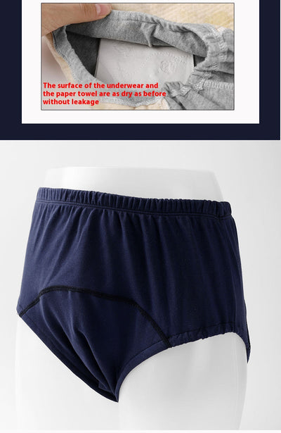 Ropa Interior Unisex a Prueba de Fugas para Adultos, de Algodón Puro y Transpirable - Image 14
