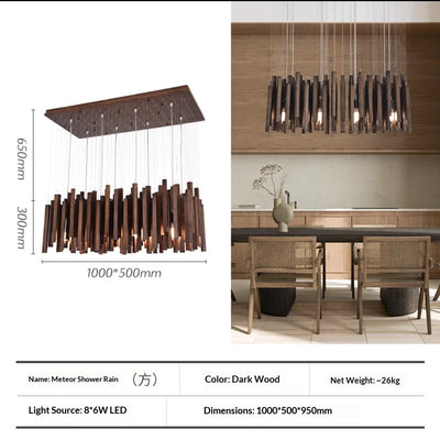Lámpara Colgante Minimalista Moderna - Diseño Chino Contemporáneo para Salas y Comedores - Image 16