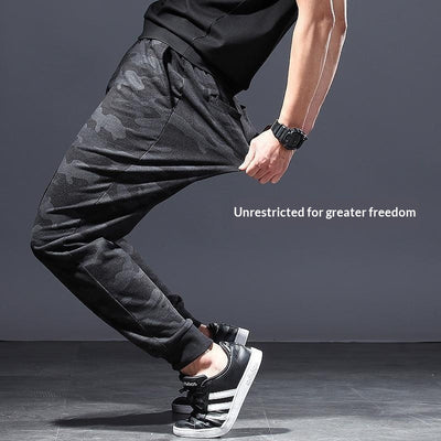 Pantalón Deportivo Plus Size Hombre Transpirable con Cintura Ajustable - Image 2