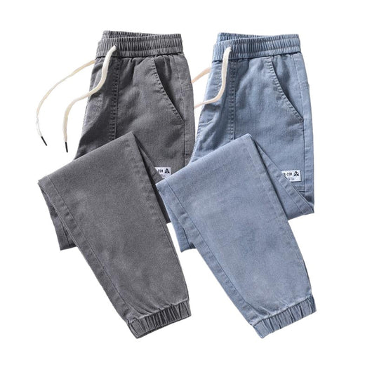 Pantalones Tobilleros Patchwork Estilo Coreano para Hombre - Image 5