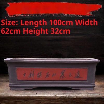 Maceta Rectangular de Cerámica para Balcón y Jardín - Image 12