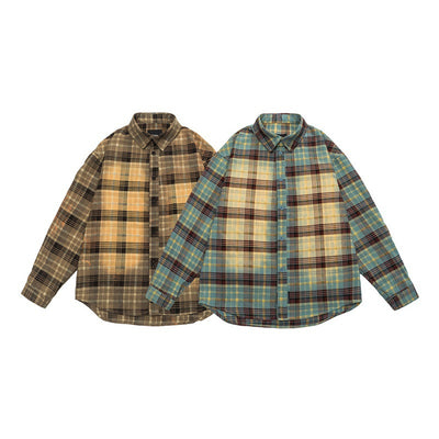 Camisa Colorblock de Manga Larga con Solapa - Image 11