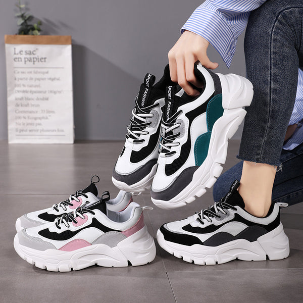 Tenis Dad Shoes con Suela Gruesa y Elástica - Comodidad Premium