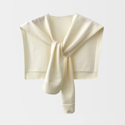 Chal Tejido Cruzado Elegante - Bufanda Sólida Versátil para Mujer - Image 16