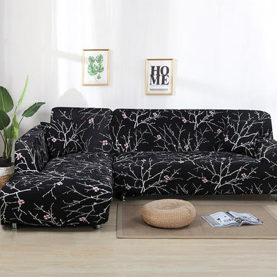 Funda Elástica Estampada para Sofá Modular - Image 43