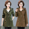 Abrigo Tipo Trench Elegante Largo - Primavera y Otoño